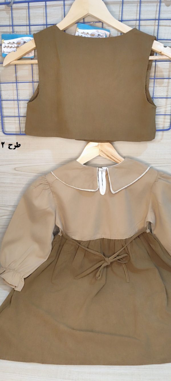 پیراهن ژیله دار اورجینال (وارداتی) (کد 3091032) مناسب 4 تا 12 سال - Image 7